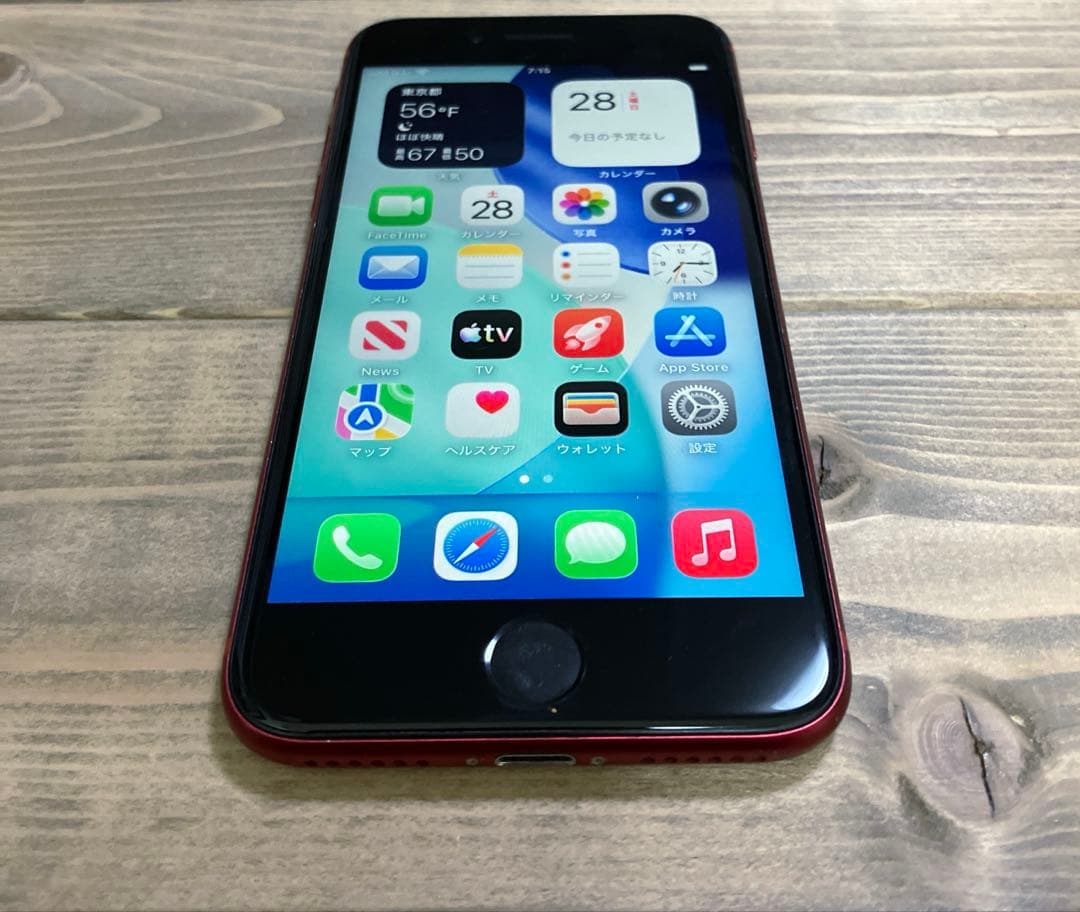 iPhoneSE第2世代64GB (PRODUCT)RED SIMフリー
