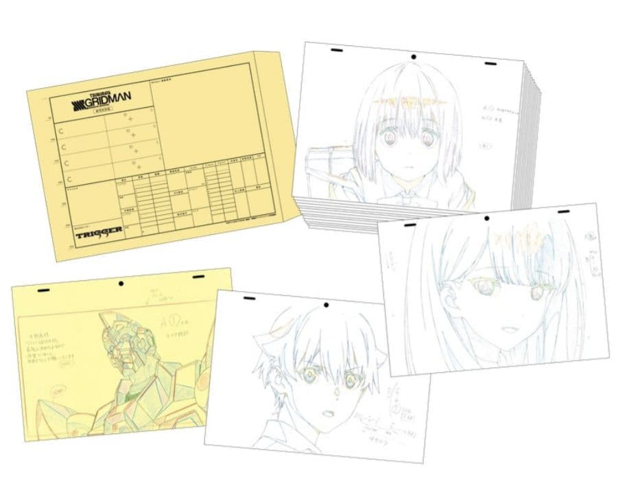 SSSS.GRIDMAN グリッドマンユニバース 複製原画 16枚 2点セット