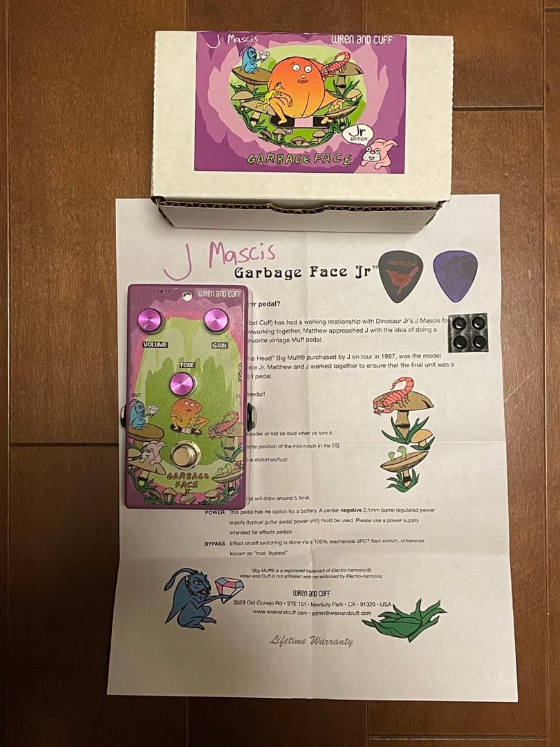 ギター Wren and Cuff Garbage Face Jr J mascis