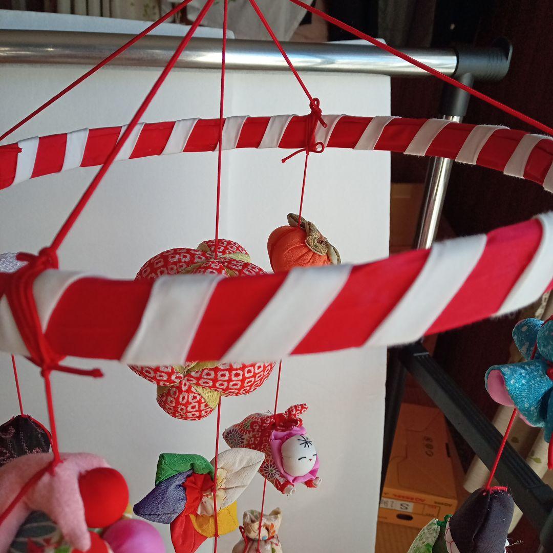 女の子の成長を祈って　ひな祭り　つるし雛　手縫い