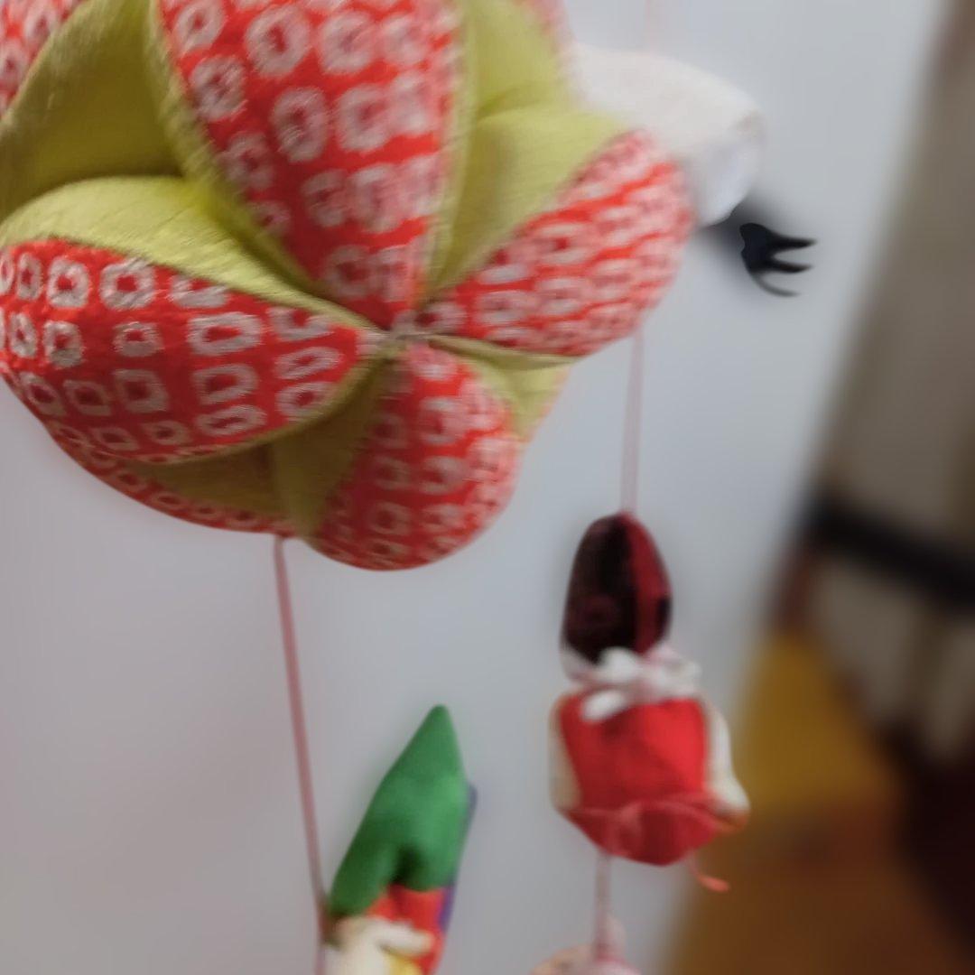 女の子の成長を祈って　ひな祭り　つるし雛　手縫い