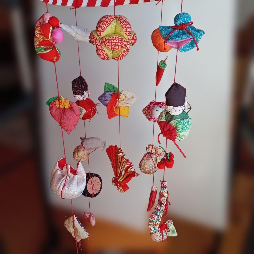 女の子の成長を祈って　ひな祭り　つるし雛　手縫い