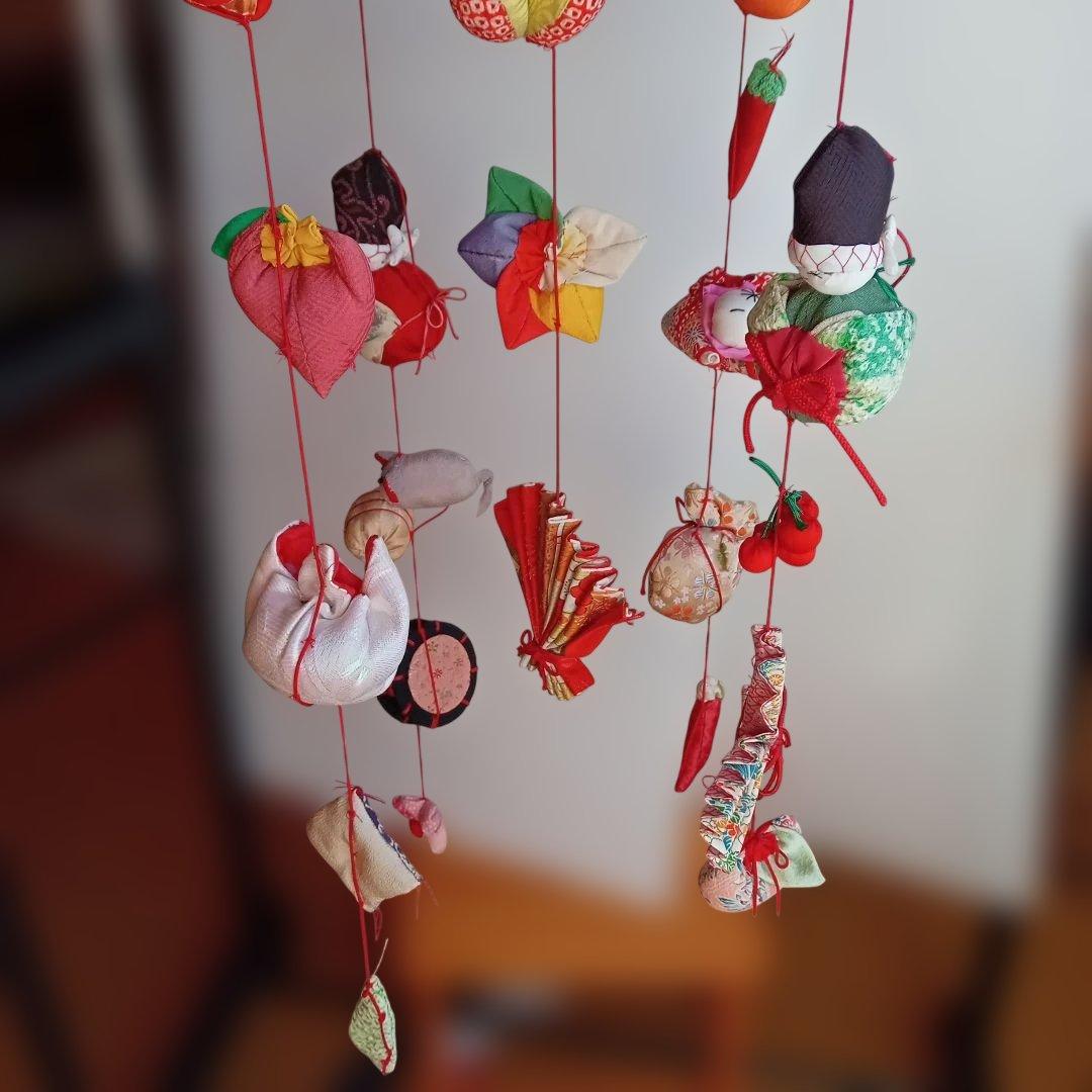 女の子の成長を祈って　ひな祭り　つるし雛　手縫い