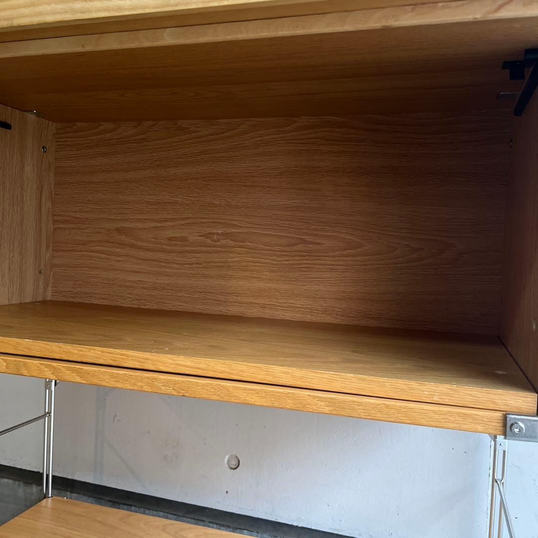 ponpon ★無印 ステンレスユニットシェルフ ボックスフラップ扉