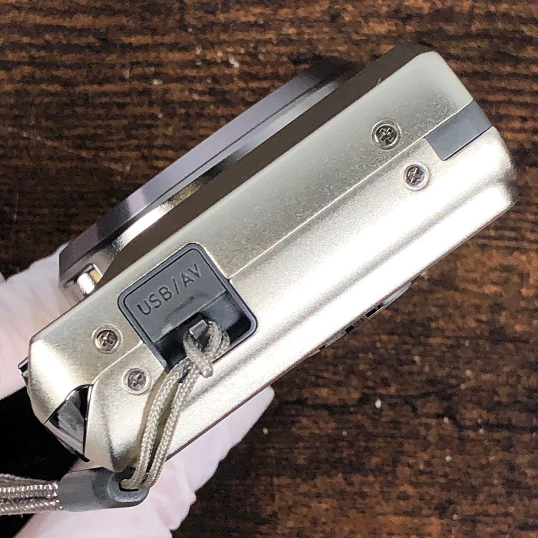 動作確認済 美品 CASIO EXILIM EX-ZS150 ゴールド