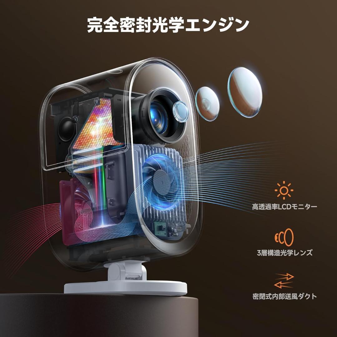 【開封済み・未使用】iWiMiUS　プロジェクター　K11　Dolbyオーディオ