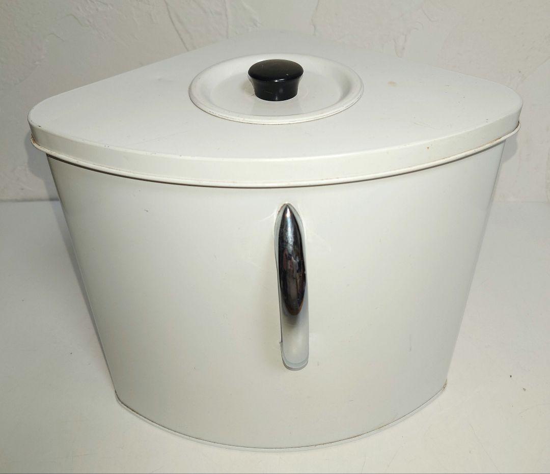 サニタリーボックス 三角コーナー 小物入れ ゴミ入れ 花器 昭和レトロ 雑貨 飾