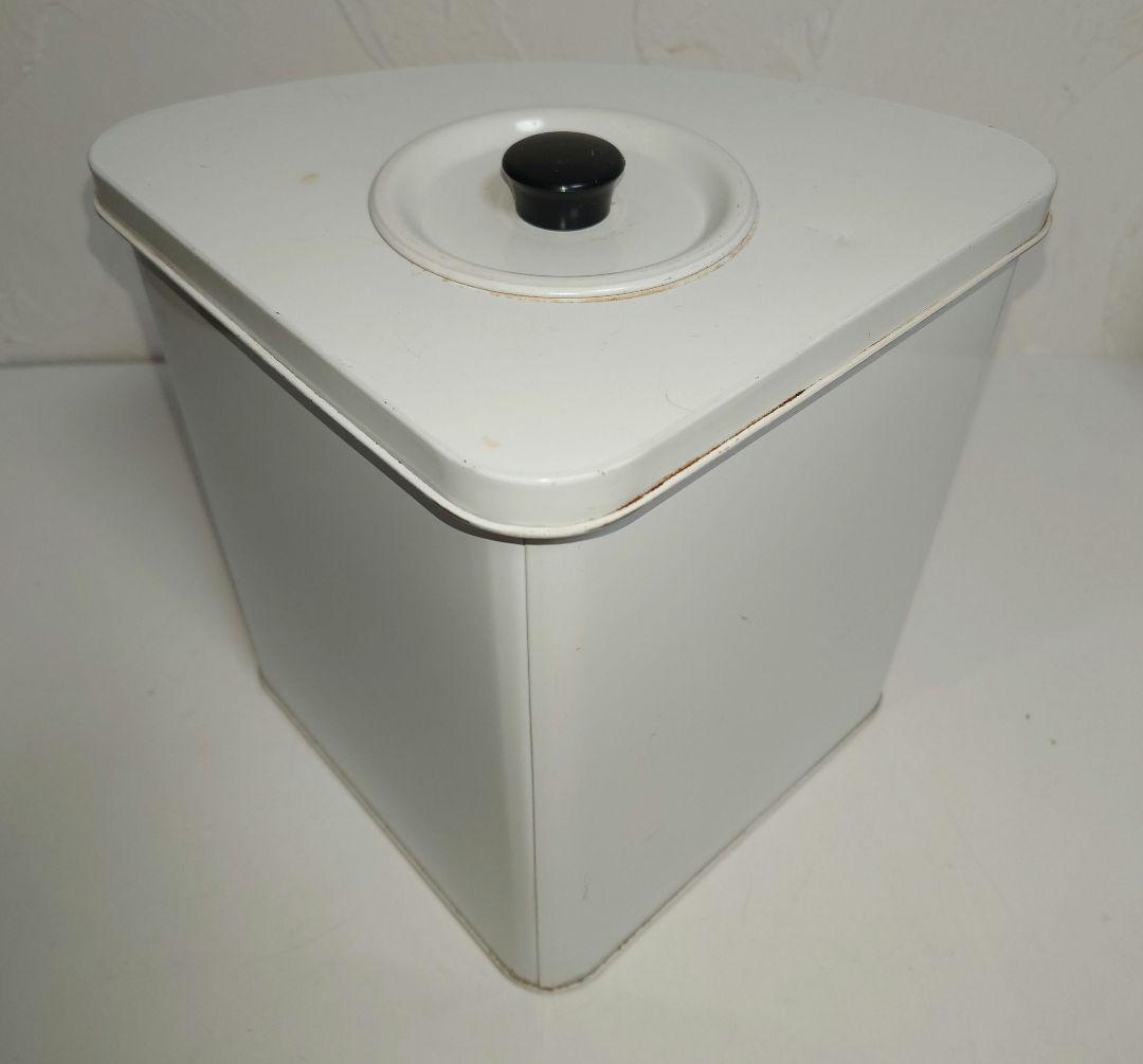 サニタリーボックス 三角コーナー 小物入れ ゴミ入れ 花器 昭和レトロ 雑貨 飾