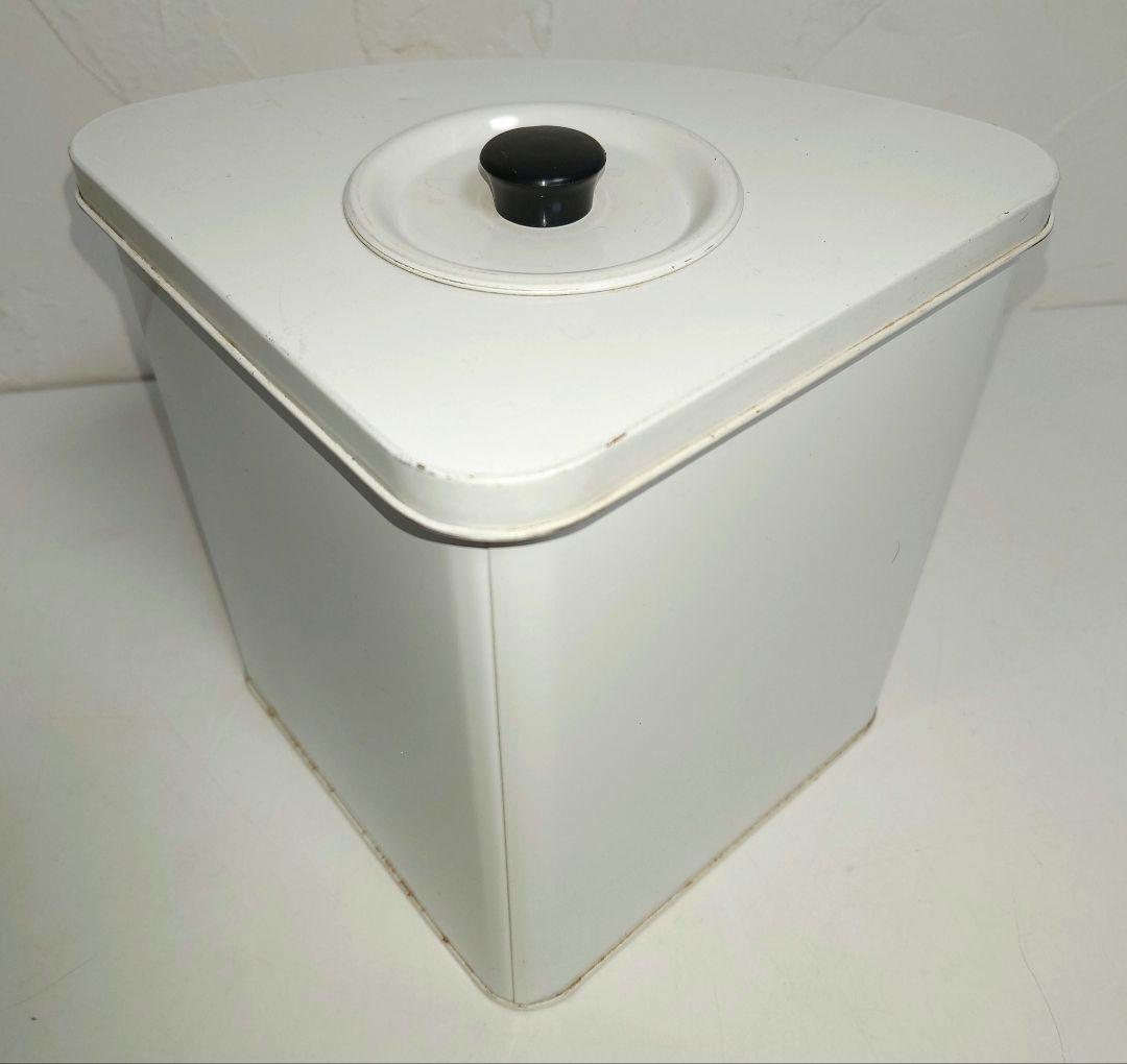 サニタリーボックス 三角コーナー 小物入れ ゴミ入れ 花器 昭和レトロ 雑貨 飾