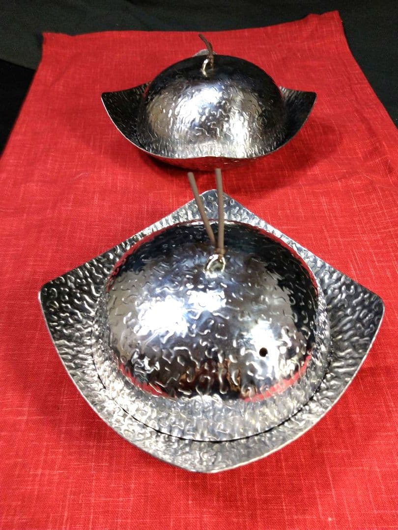 ♥希少な奨め一押し【 高級ステンレス皿 食器 】&【卓上一人鍋用】新品１セット