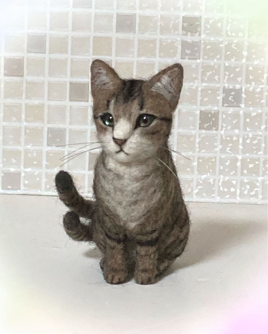 受注商品 サンプルページ  猫又  幻獣 キジトラ 猫ちゃん