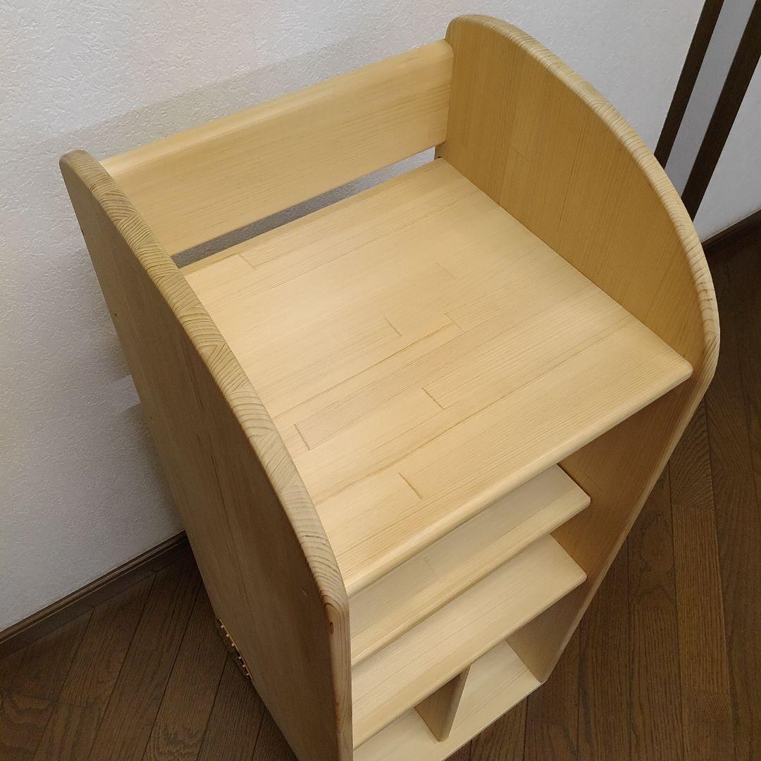 木遊舎 ひのき学び楽（まなびラック）大　完成品でお届け 収納棚　送料無料