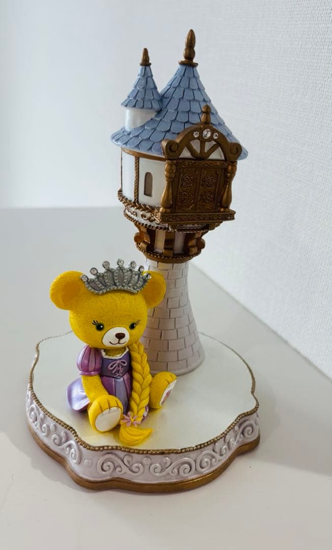 ディズニーストア　ユニベアシティ　プリンセス　陶器　置物　ミラー　小物入れセット