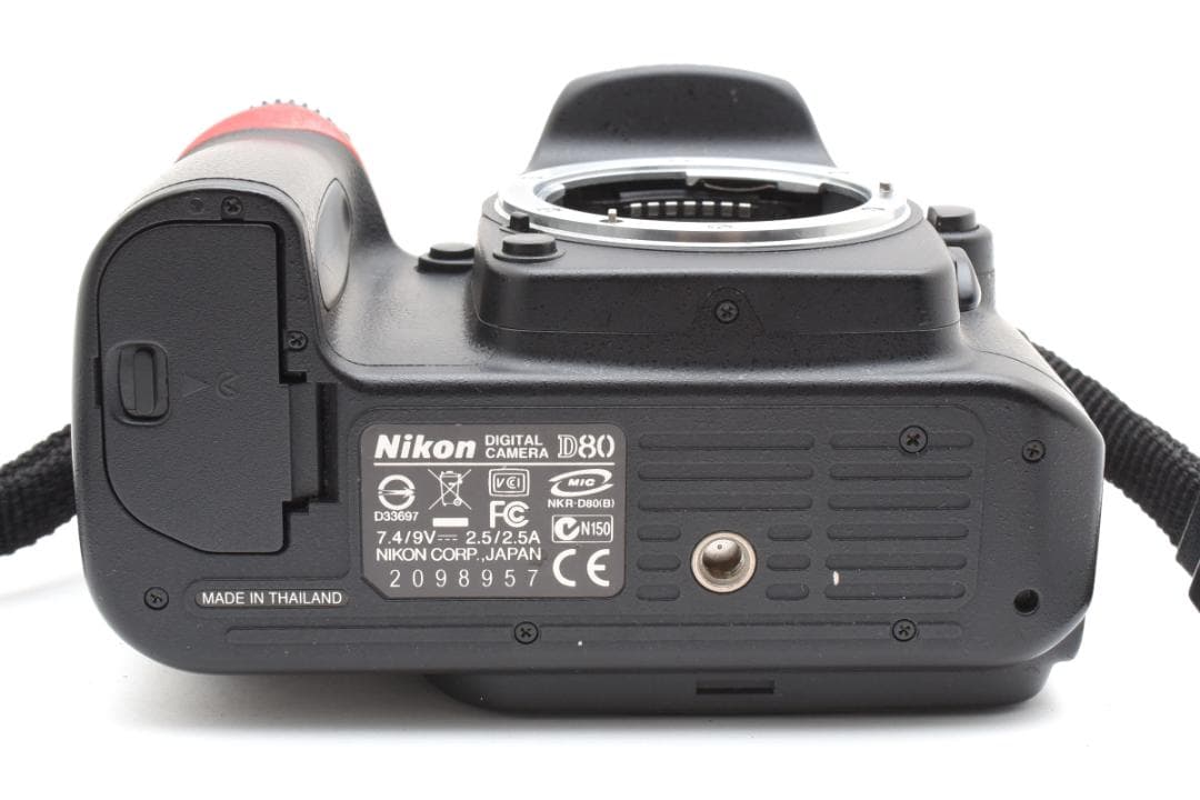 ★撮影枚数7,841枚・美品★Nikon ニコン D80 ボディ #21789