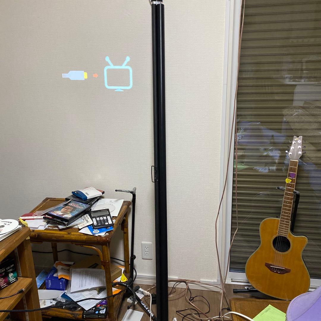 LEDプロジェクター シルバー HDMI接続