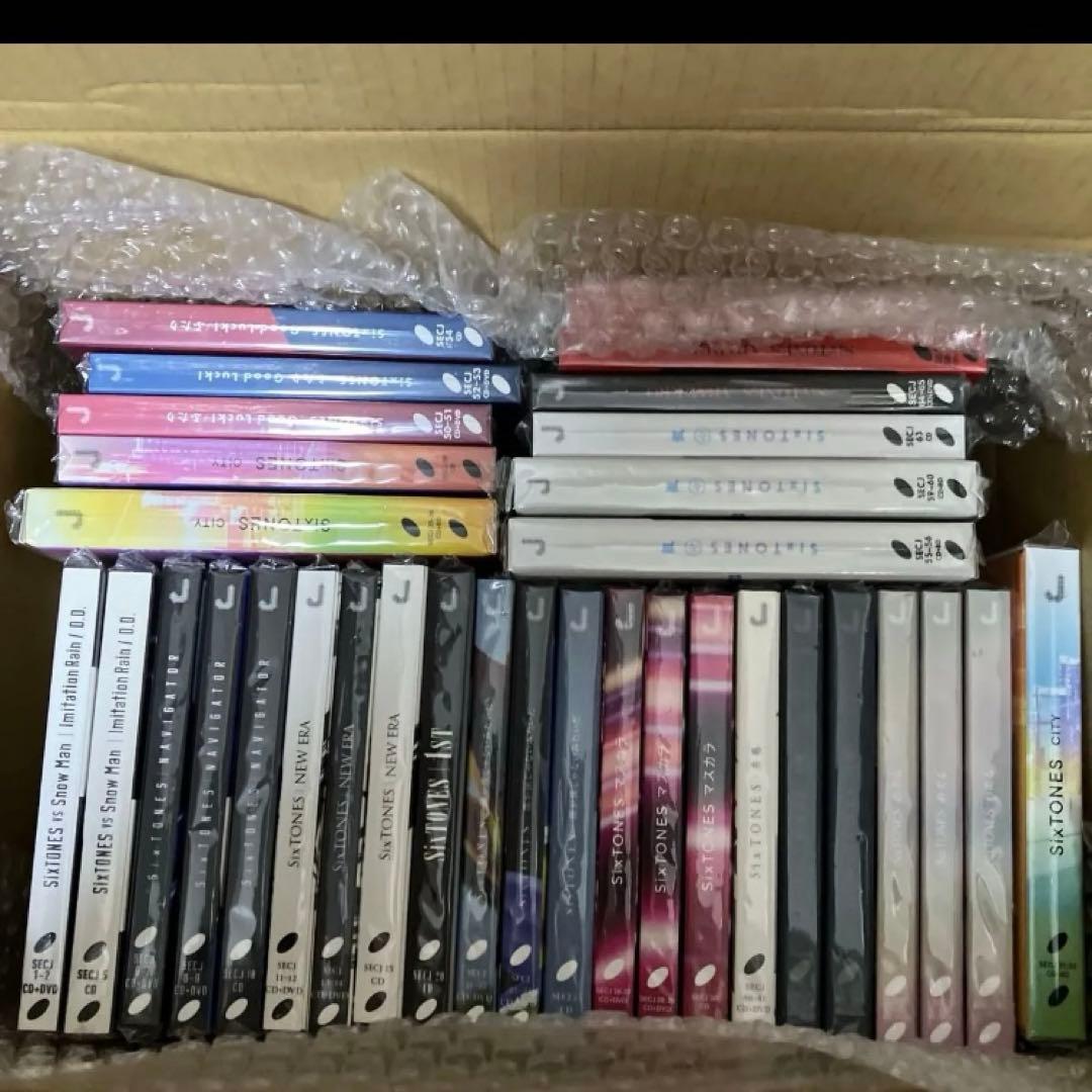 【お値下中】SixTONES シングルCD アルバム ライブDVD まとめ売り