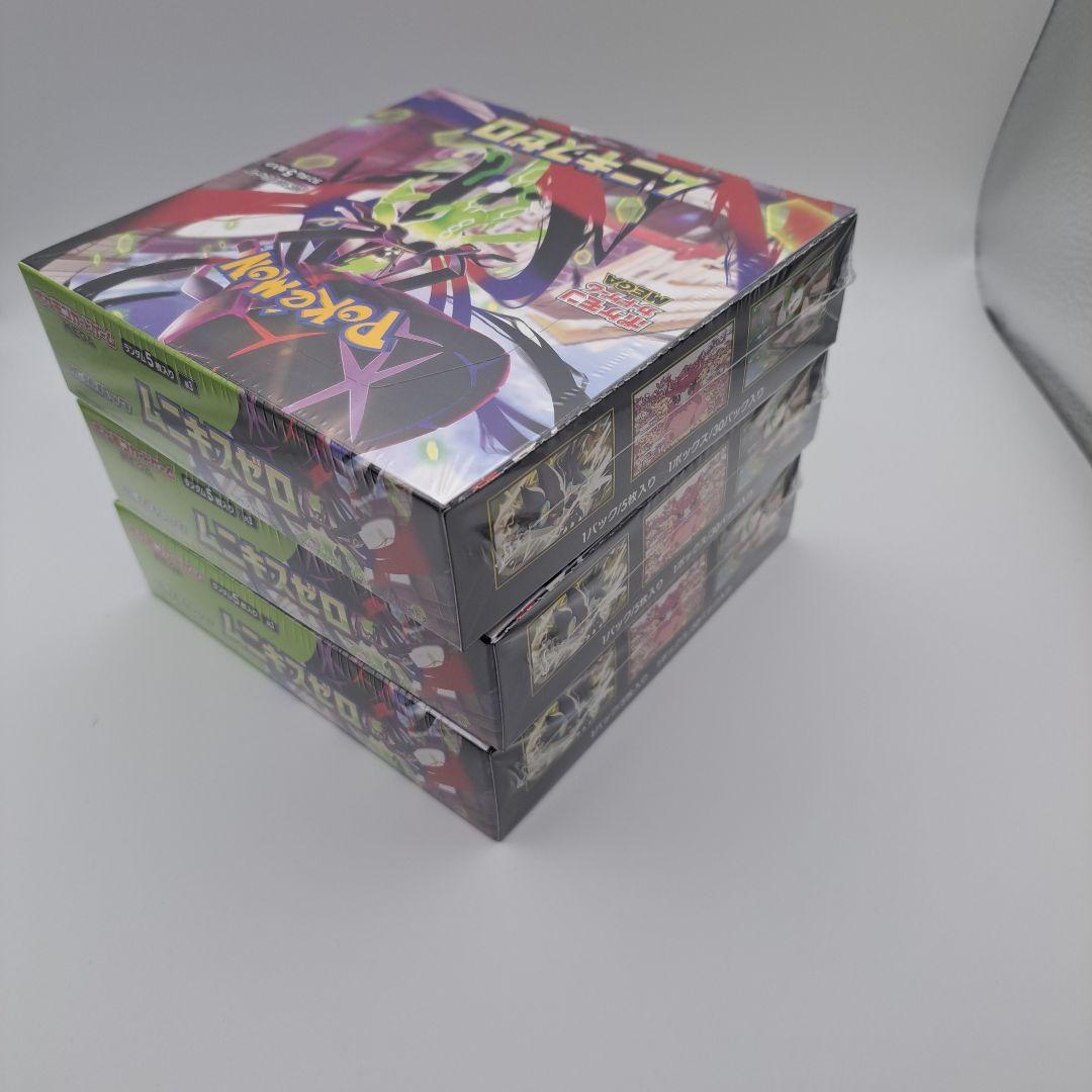 ポケカ　未開封　シュリンク付きBOX　６箱