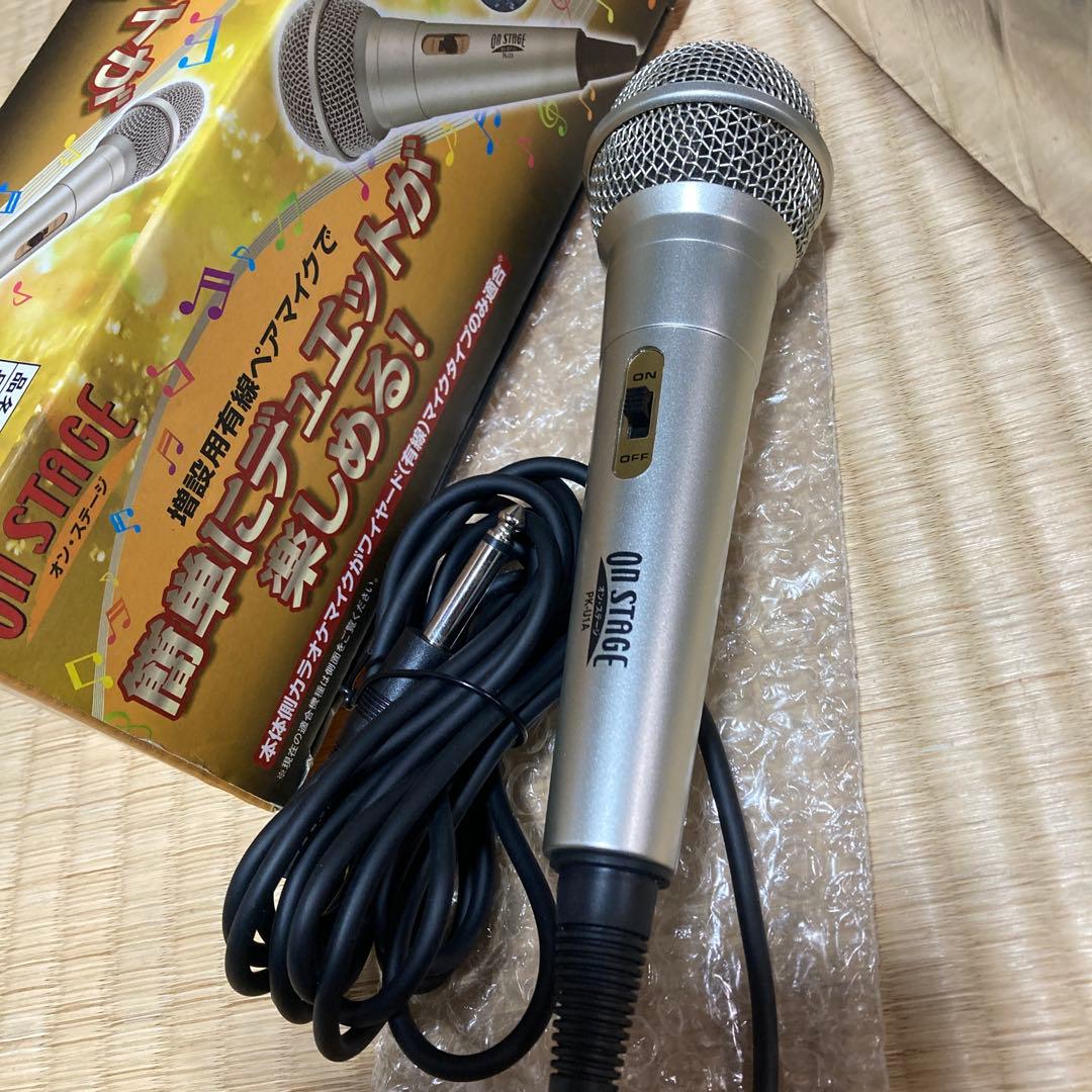 パーソナルカラオケ オンステージ PK-114GT 家庭用カラオケ +増設マイク
