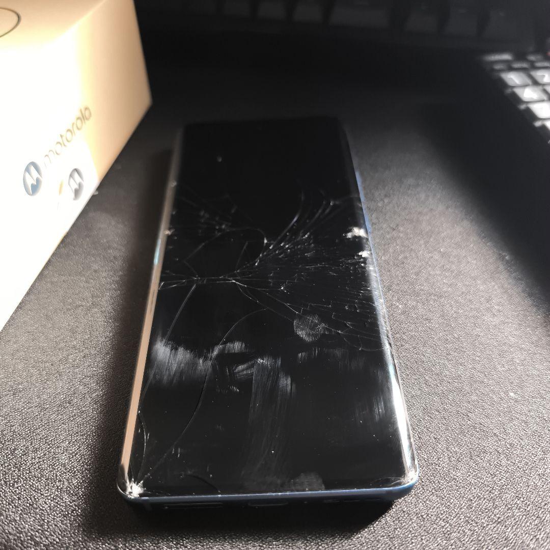 【画面割れあり】motorola edge 40 simフリー