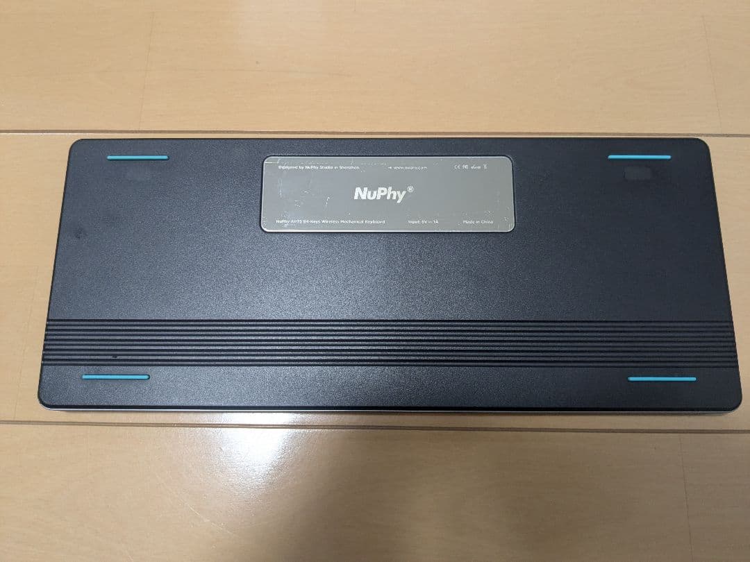 NuPhy air75 V1 茶軸　改造済み