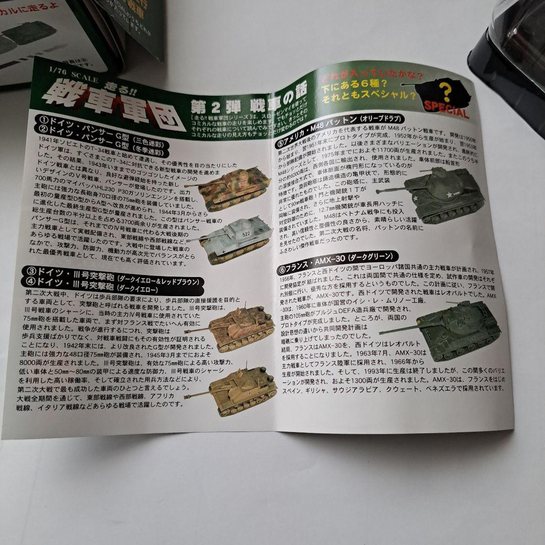 戦車軍団 第2弾 全車種 12個入り プルバック 戦車 童友社 開封済み