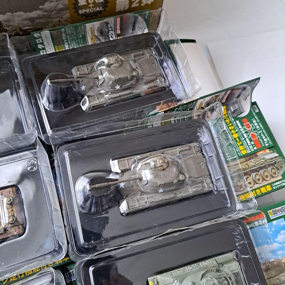 戦車軍団 第2弾 全車種 12個入り プルバック 戦車 童友社 開封済み