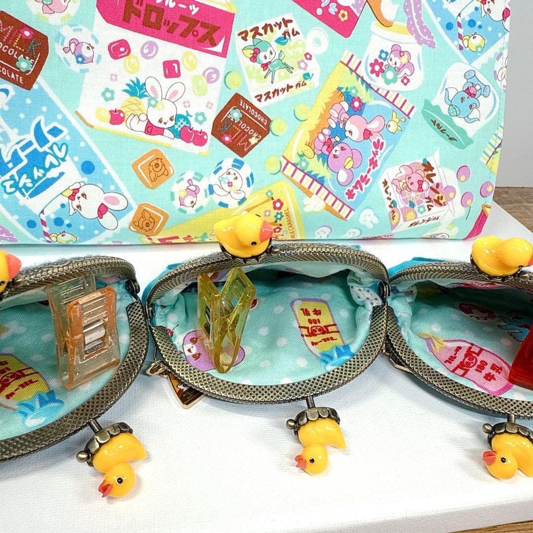 ヒノエとつくねのママ オーダー品♡ 紙袋風バッグ がま口ポーチ チャーム