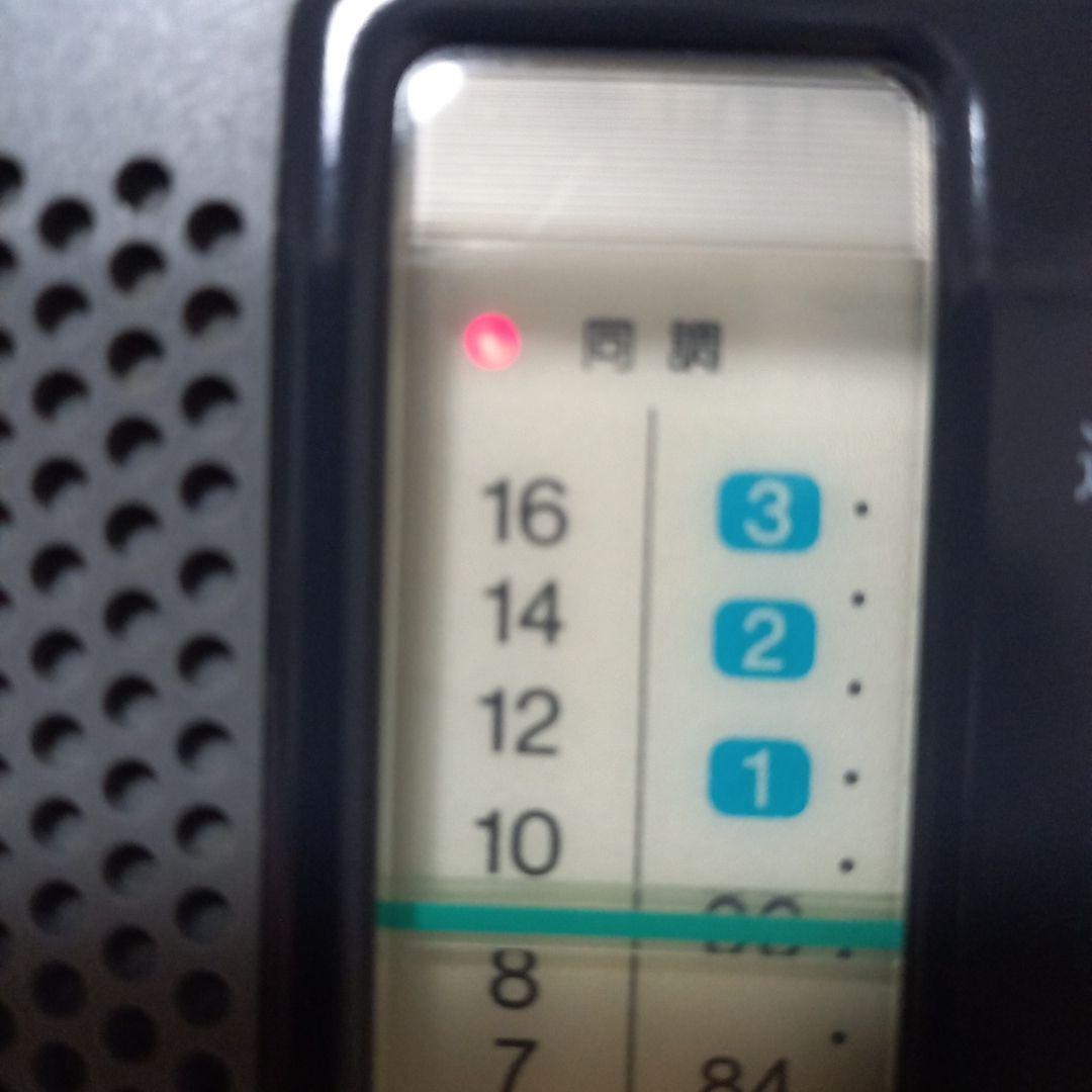 美品　防災ラジオ　SONY　ICF-B100　AM/ワイドFM