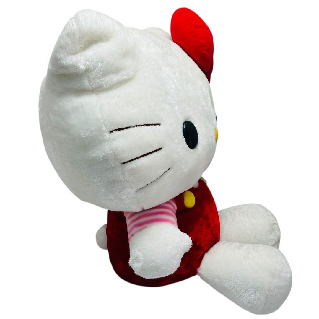 キティちゃんぬいぐるみ　超特大キティちゃん　希少レアキティ