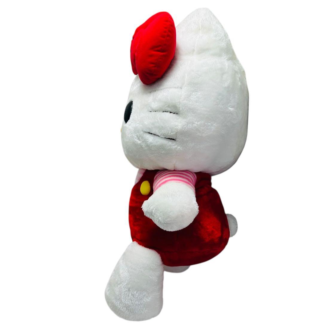 キティちゃんぬいぐるみ　超特大キティちゃん　希少レアキティ