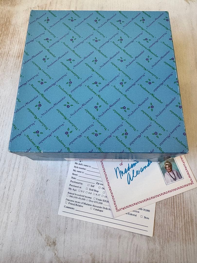 人形 Madame Alexander 1989 Club Special Doll