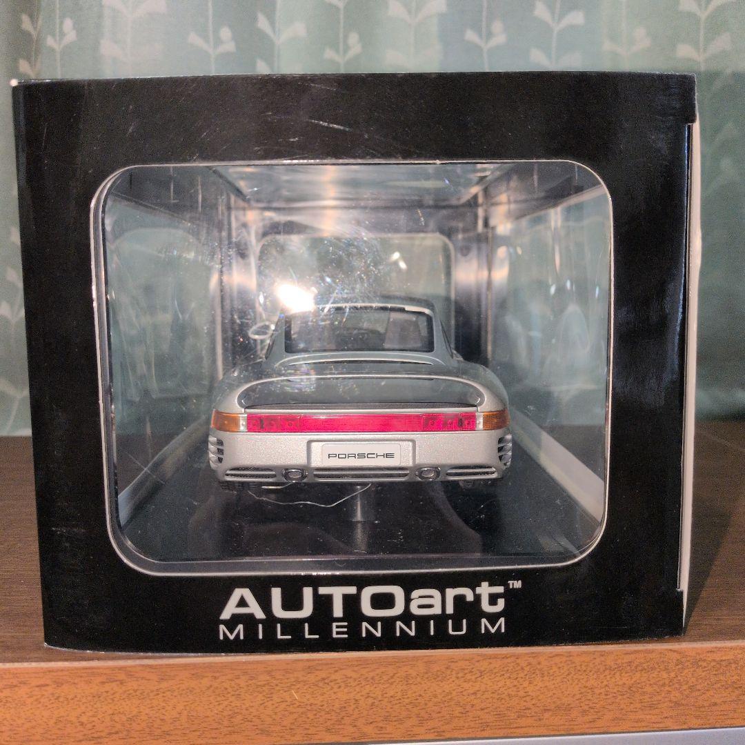 激レア！　AUTOart Porsche ポルシェ959 1:18 ミニカー