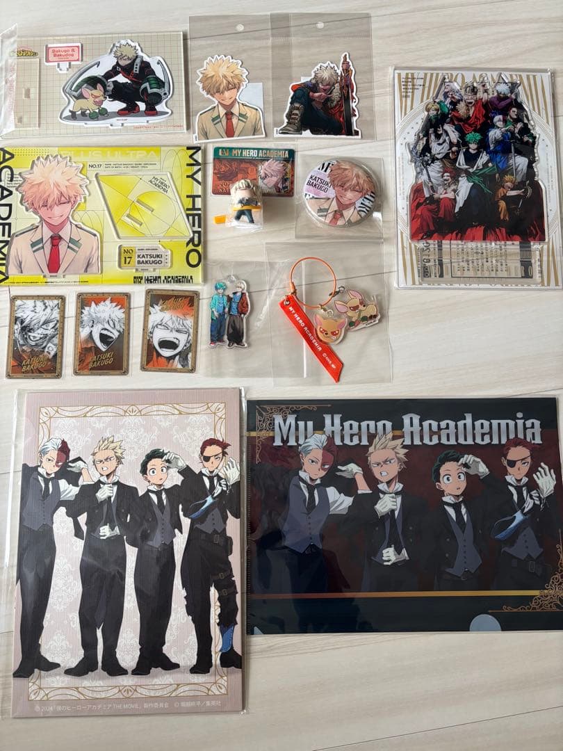 ヒロアカ 爆豪勝己 グッズセット売り