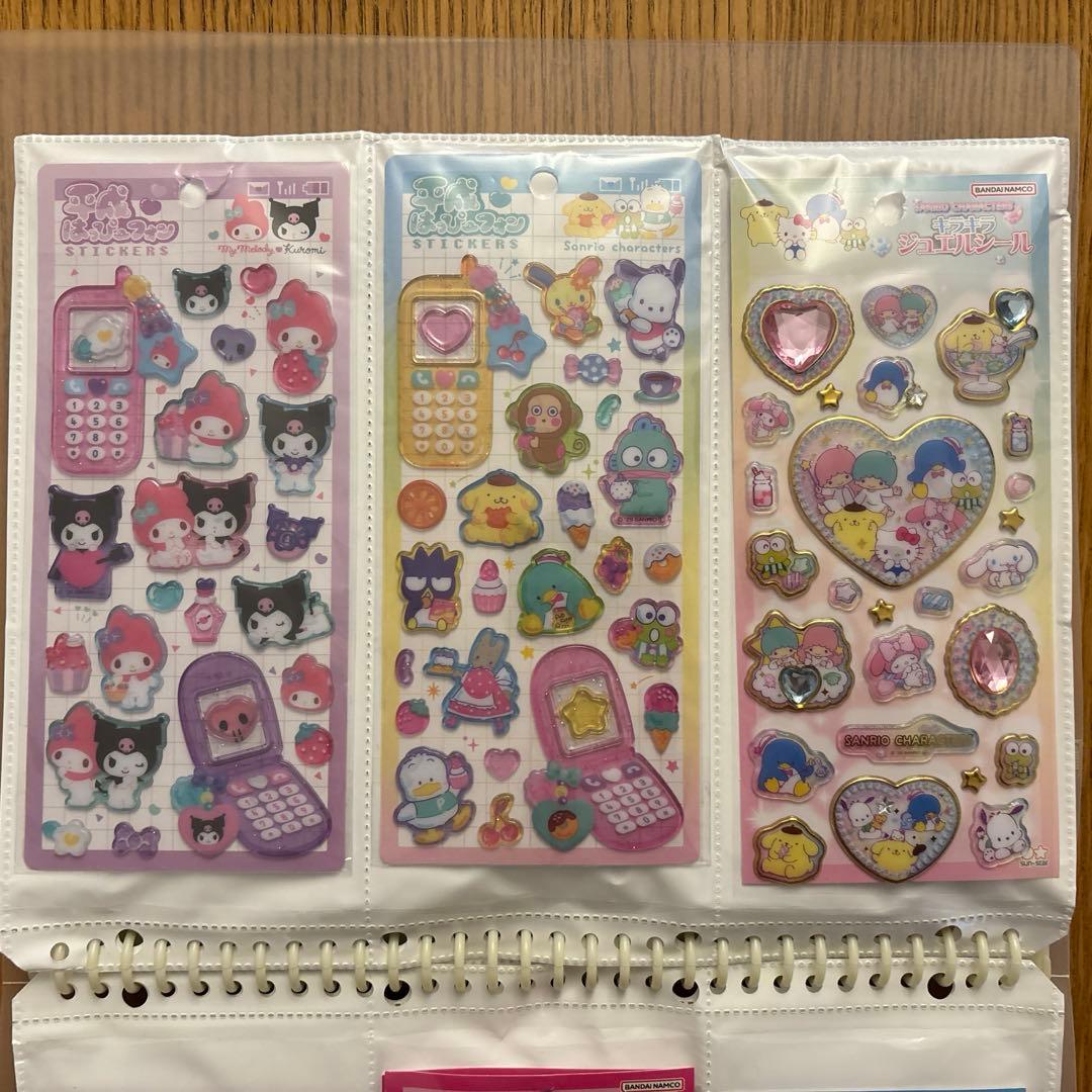 ボンボンドロップシール　うるちゅる　プチドロップ　シール帳　完成品　全52枚