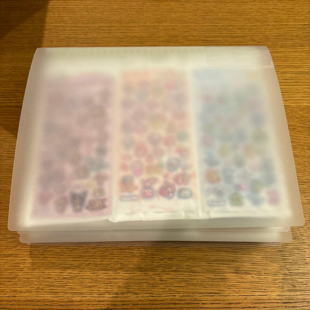 ボンボンドロップシール　うるちゅる　プチドロップ　シール帳　完成品　全52枚