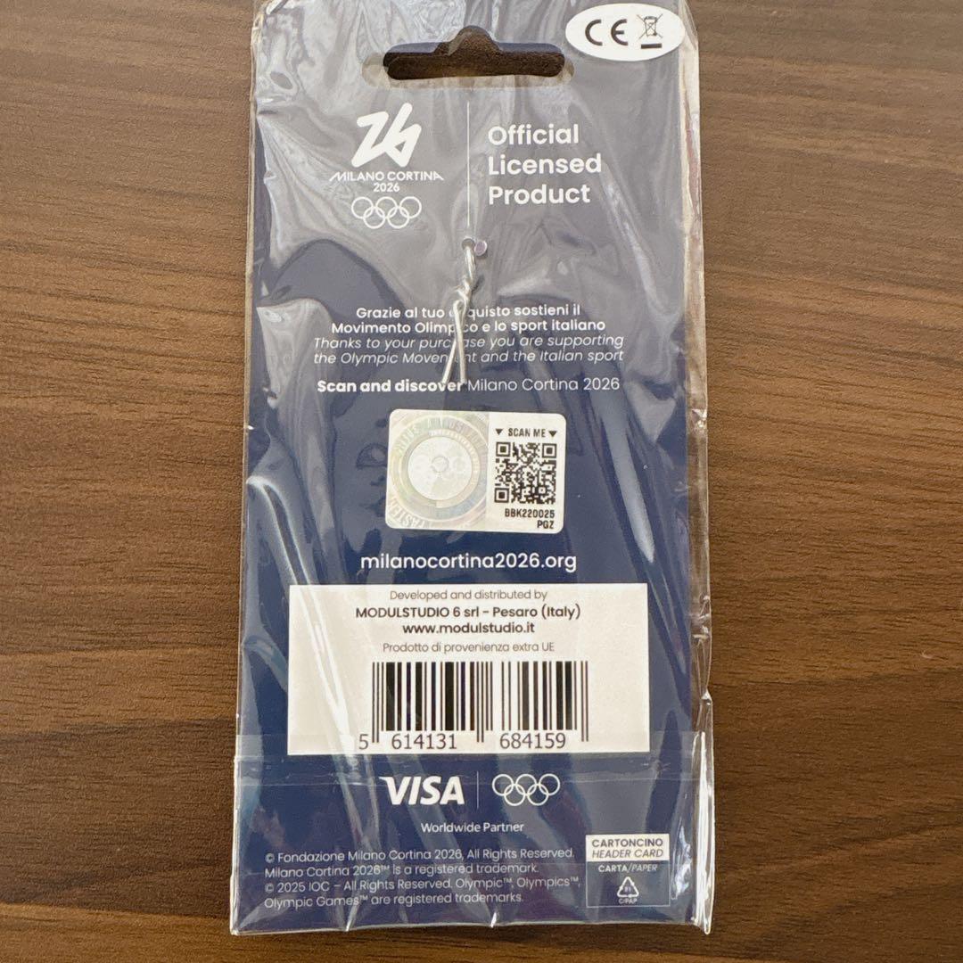 【最終お値下げ！】ミラノ五輪マスコット ティナぬいぐるみ＆キーホルダーセット