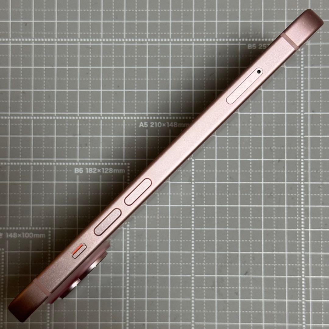 iPhone15 128GB ピンク バッテリー 91%