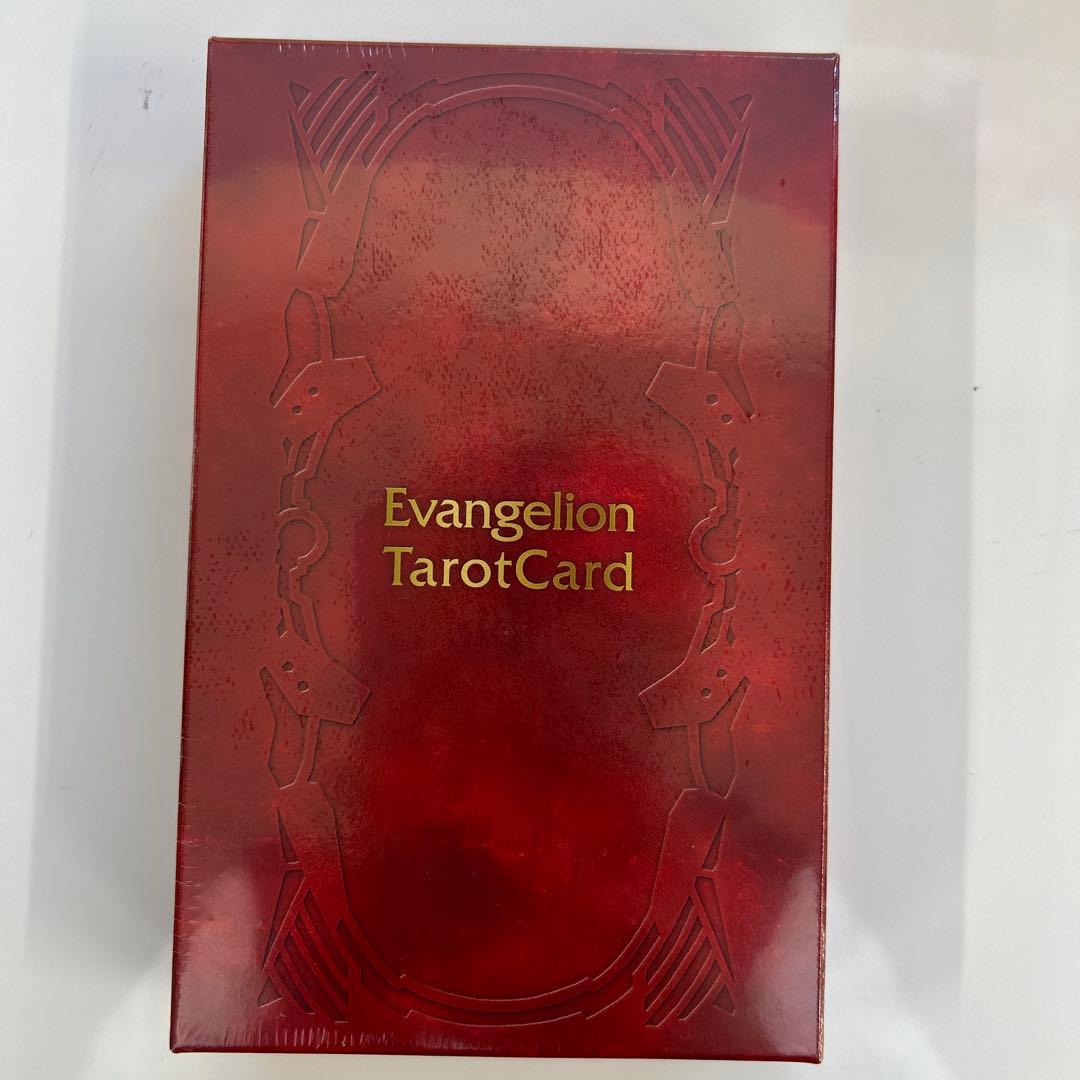 EVA STORE オリジナルアスカ、カヲル缶バッジBOX+タロットカード