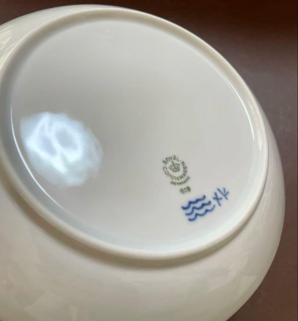 ロイヤルコペンハーゲン　ブルーフラワーカーブプレート19cm未使用美品