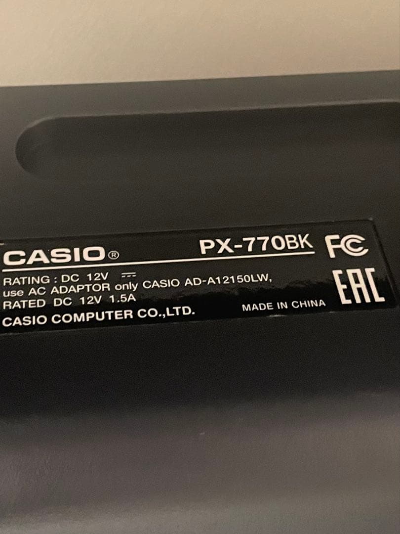 鍵盤楽器 CASIO PriviA PX-770BK