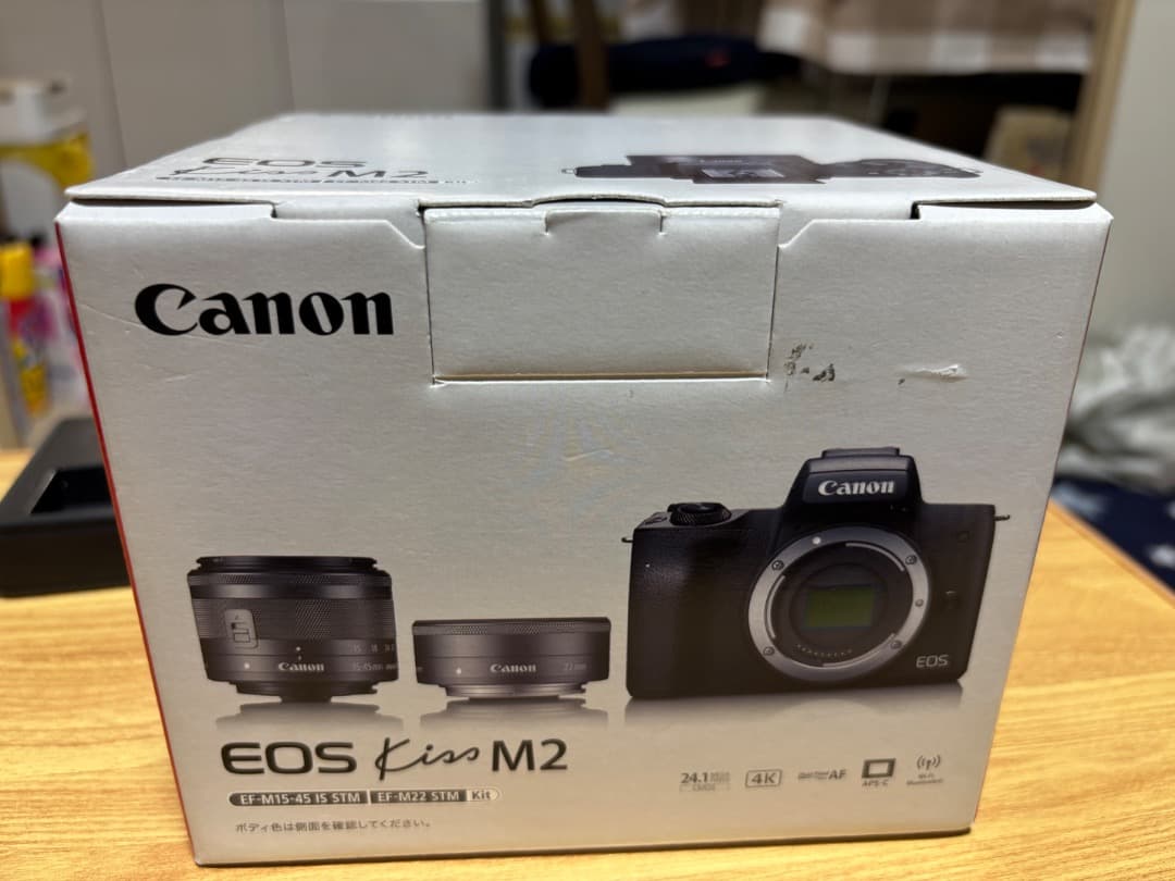 ミラーレス一眼カメラCanon EOS Kiss M2