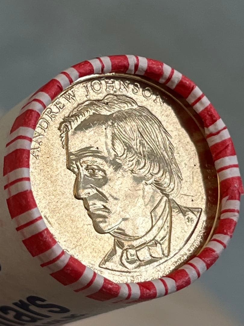 ⑰【ゴールデンダラー】新品未開封 第17代アンドリュー•ジョンソン大統領