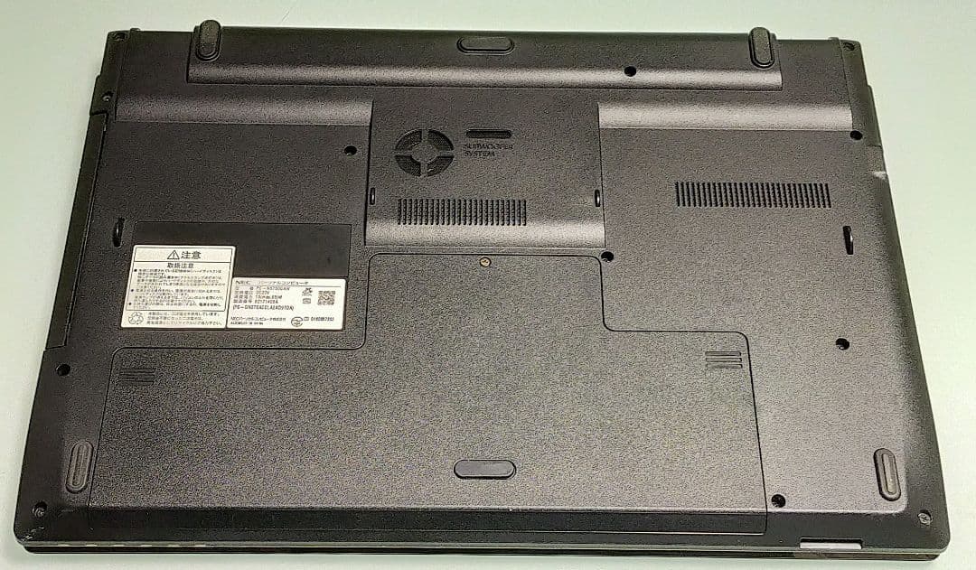 美品中古、高速i7のフォーマルなデスクノートのNEC PC-NS750GAW