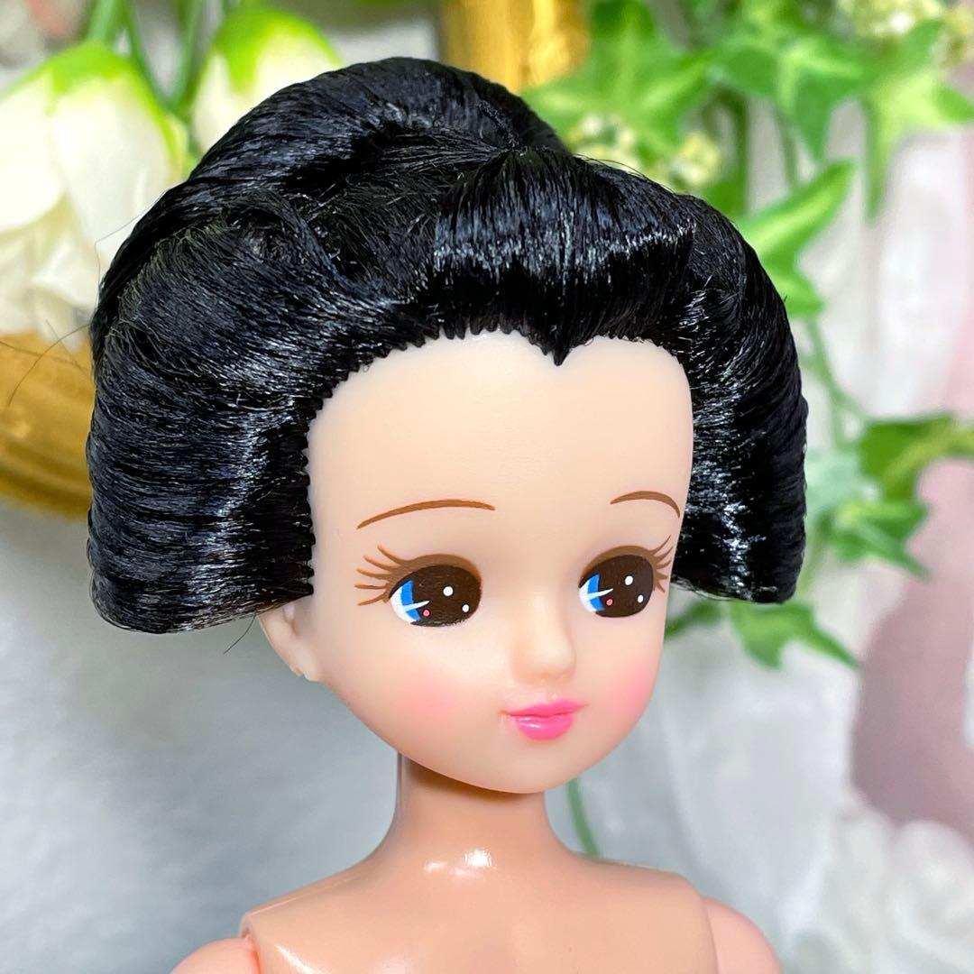 リカちゃん　日本髪風　本体のみ　☆リユース　手芸　キャッスル　ドール