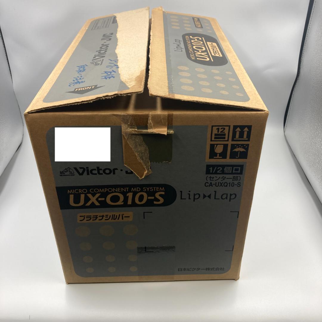 VICTOR MDコンポ UX-Q10-S MD/CD/カセット再生OK