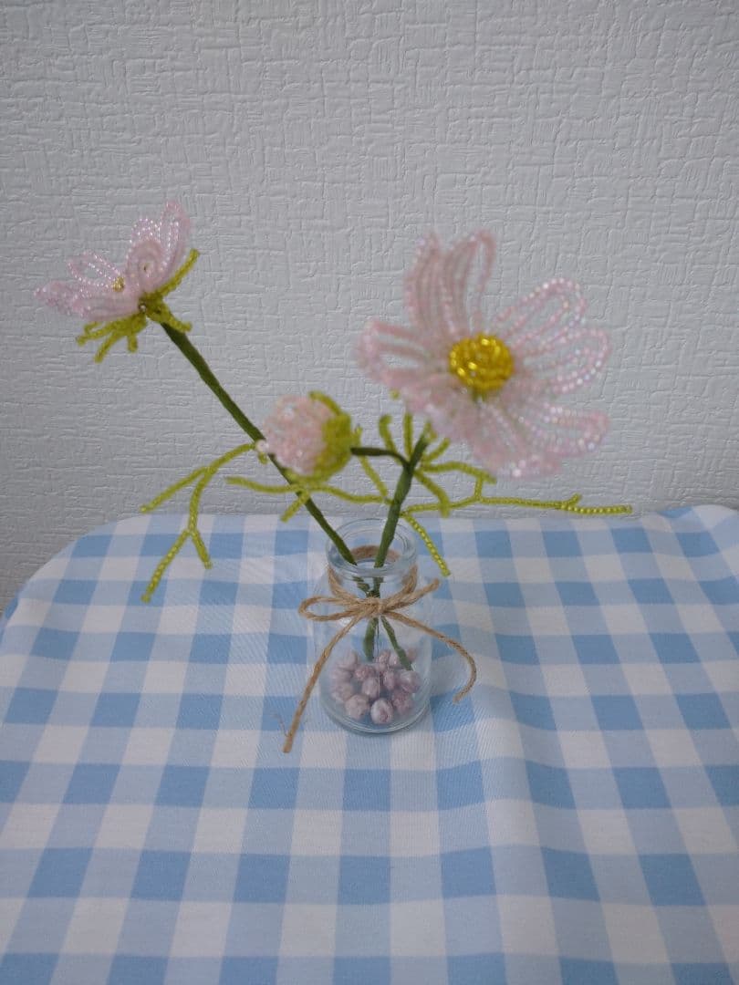 ＊Handmade＊Beads flowers✧*。 ＊コスモスの花束ꕤ.。＊