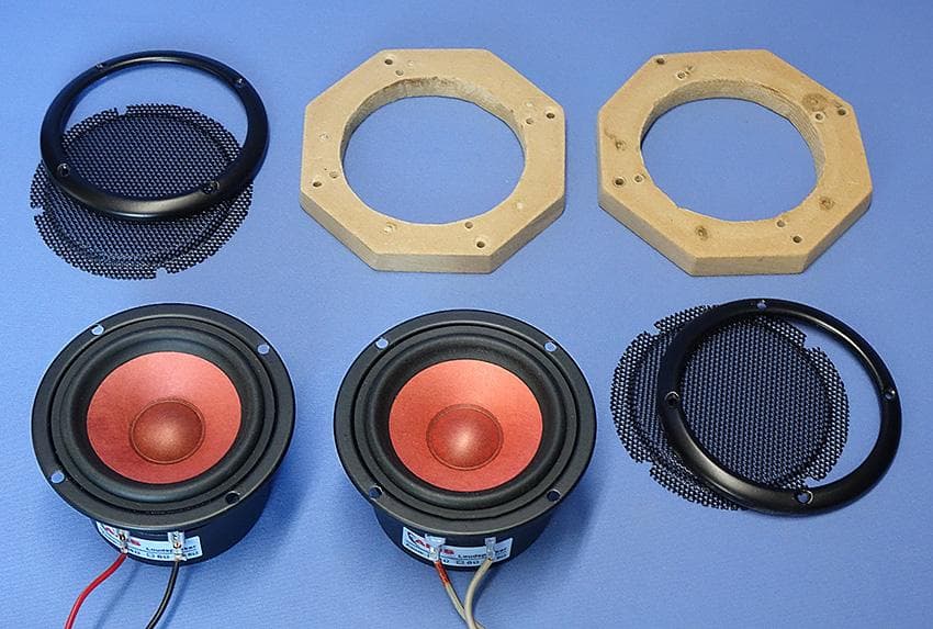 ワンダーピュア8cmスピーカーWPーFL08／自作スピーカー