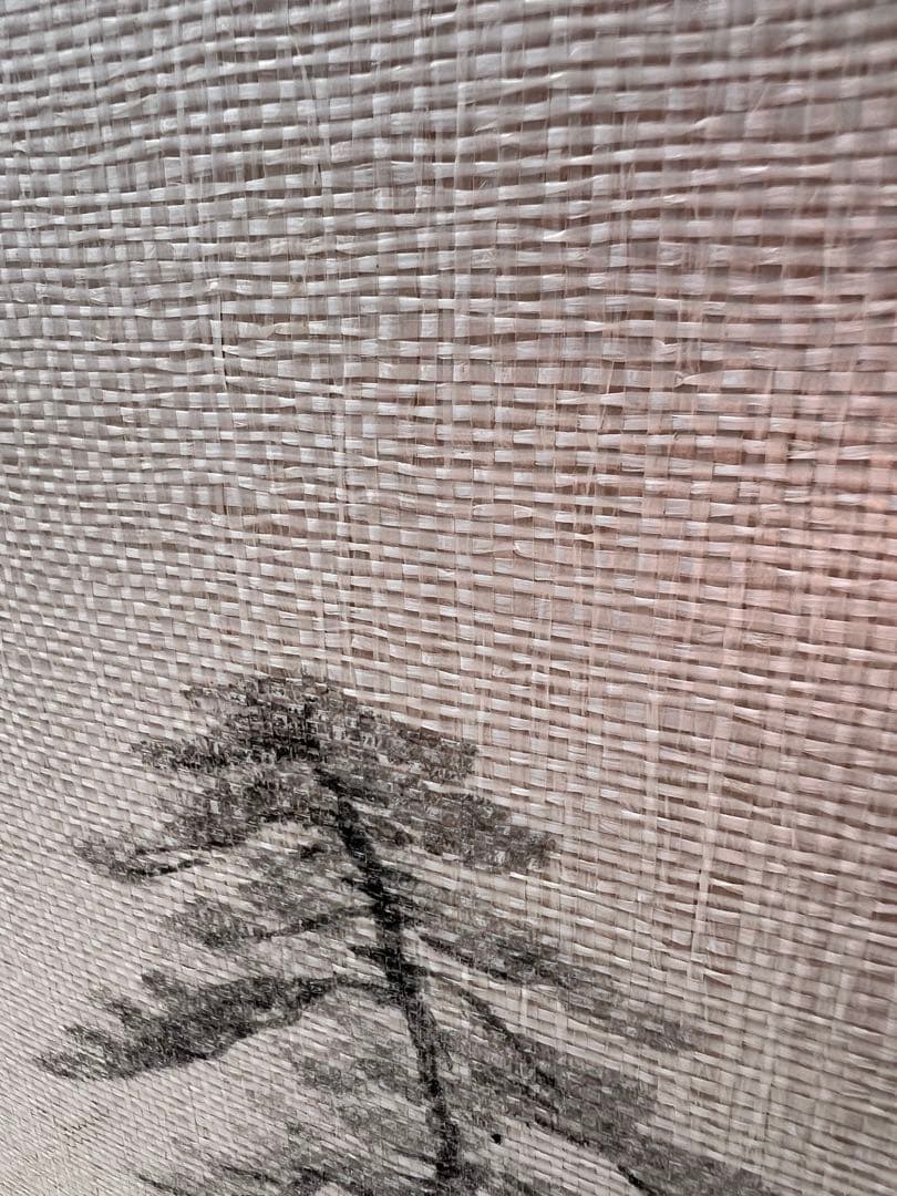 アンティーク 衝立 煎茶道具 間仕切り パーティション