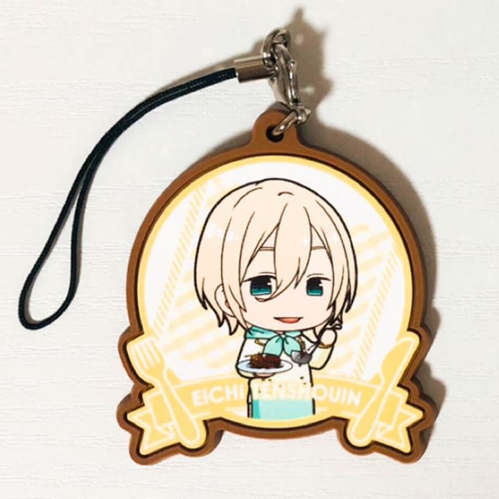 新品★あんスタ【fine】アニカフェ★ラバーチャーム★夢ノ咲コック★4点セット