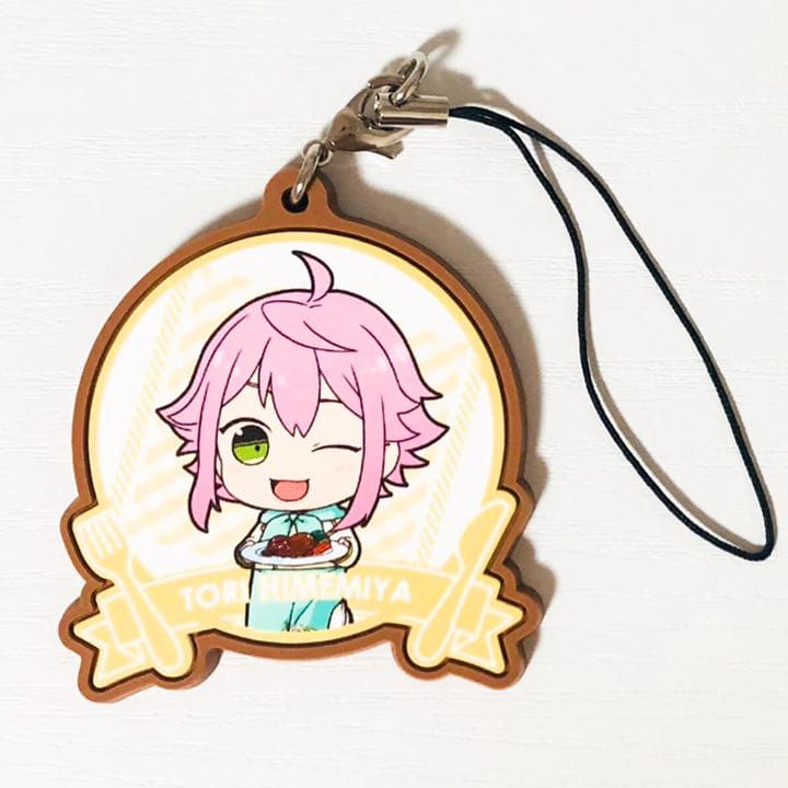 新品★あんスタ【fine】アニカフェ★ラバーチャーム★夢ノ咲コック★4点セット